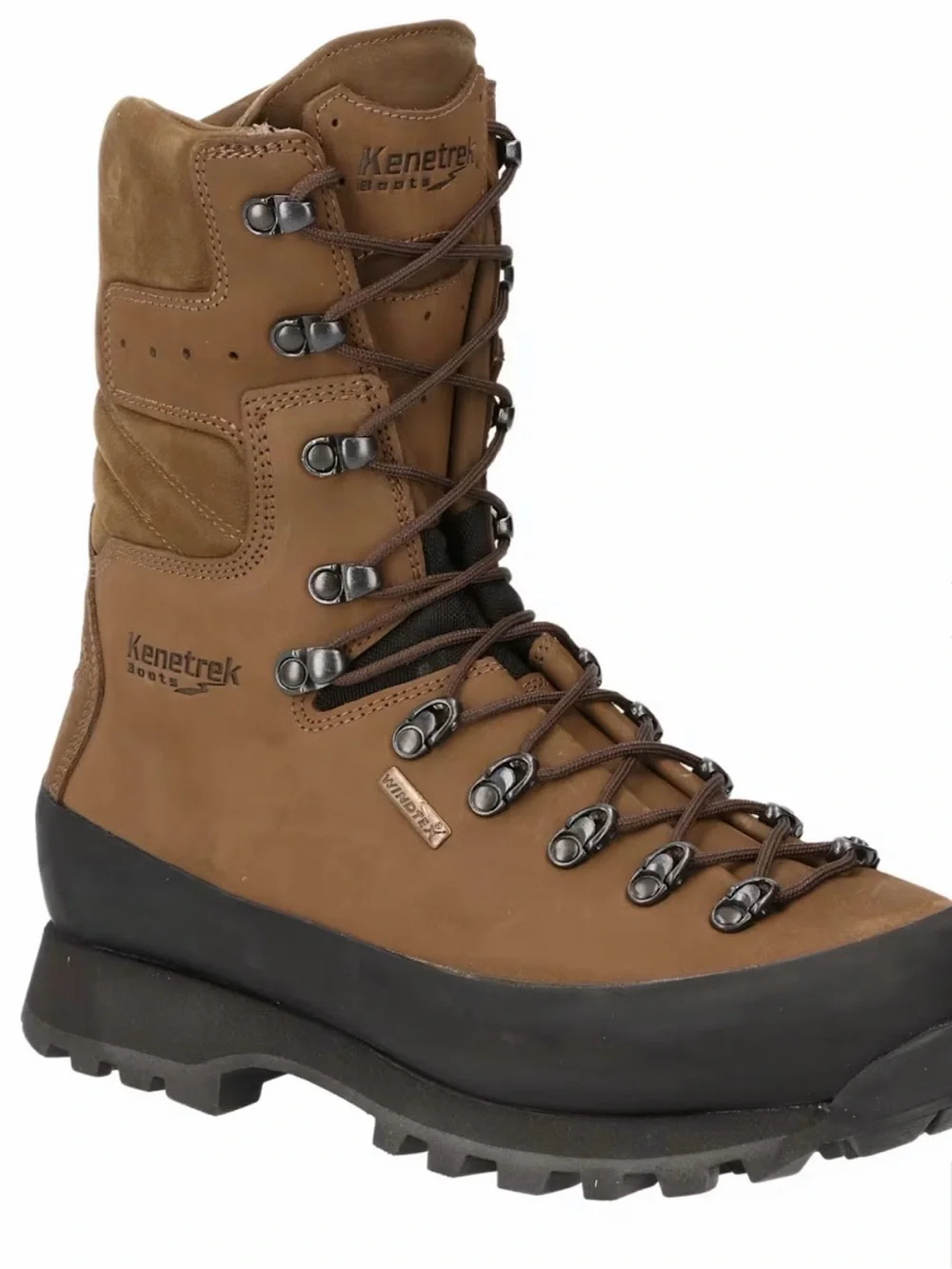 Kenetrek Mountain Extreme Waterproof Hunting Boots for Men - Brown - 12